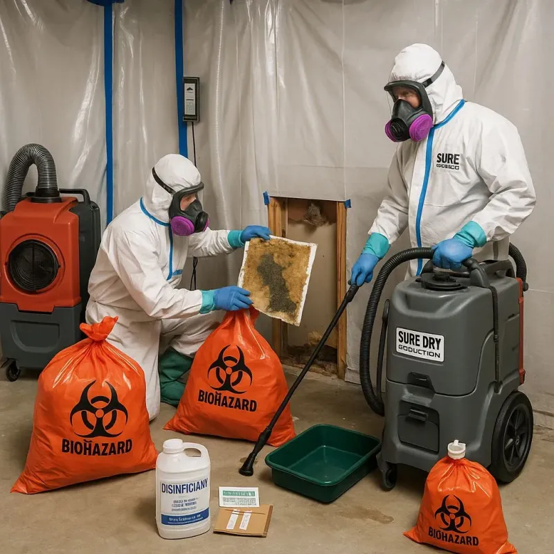 Contaminated Water Handling Protocols process in Pontotoc County, MS